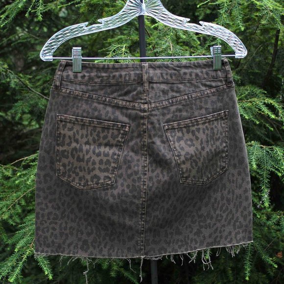 Pistola Dresses & Skirts - Pistola Animal Print Denim Skirt NWT ~ HOST PICK!!!